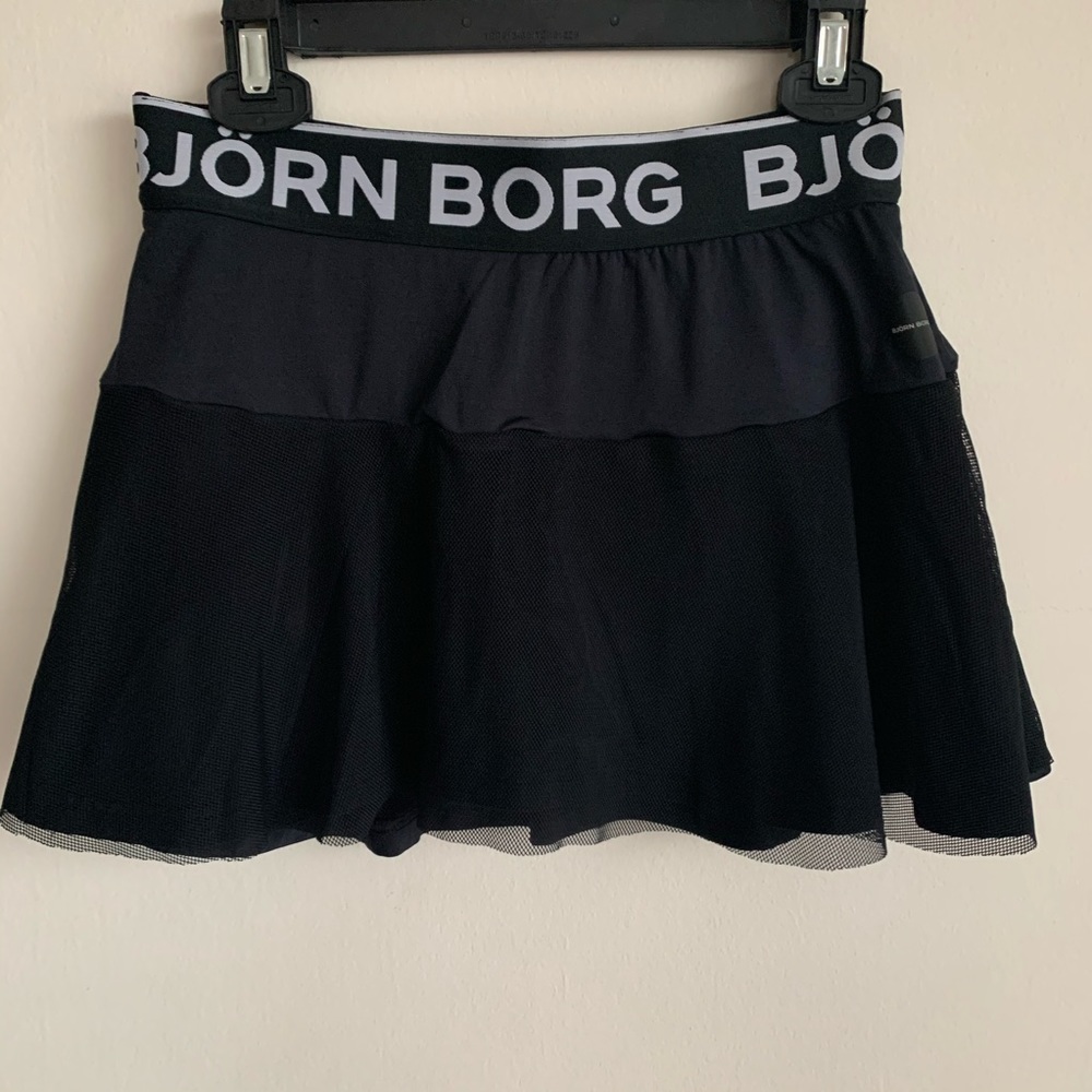 Bjorn Borg Black Tennis Skort